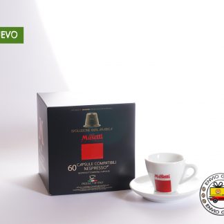 Taza para Café Espresso Musetti, porcelana blanca 70 ml - Nos gusta el café  Chile ☕