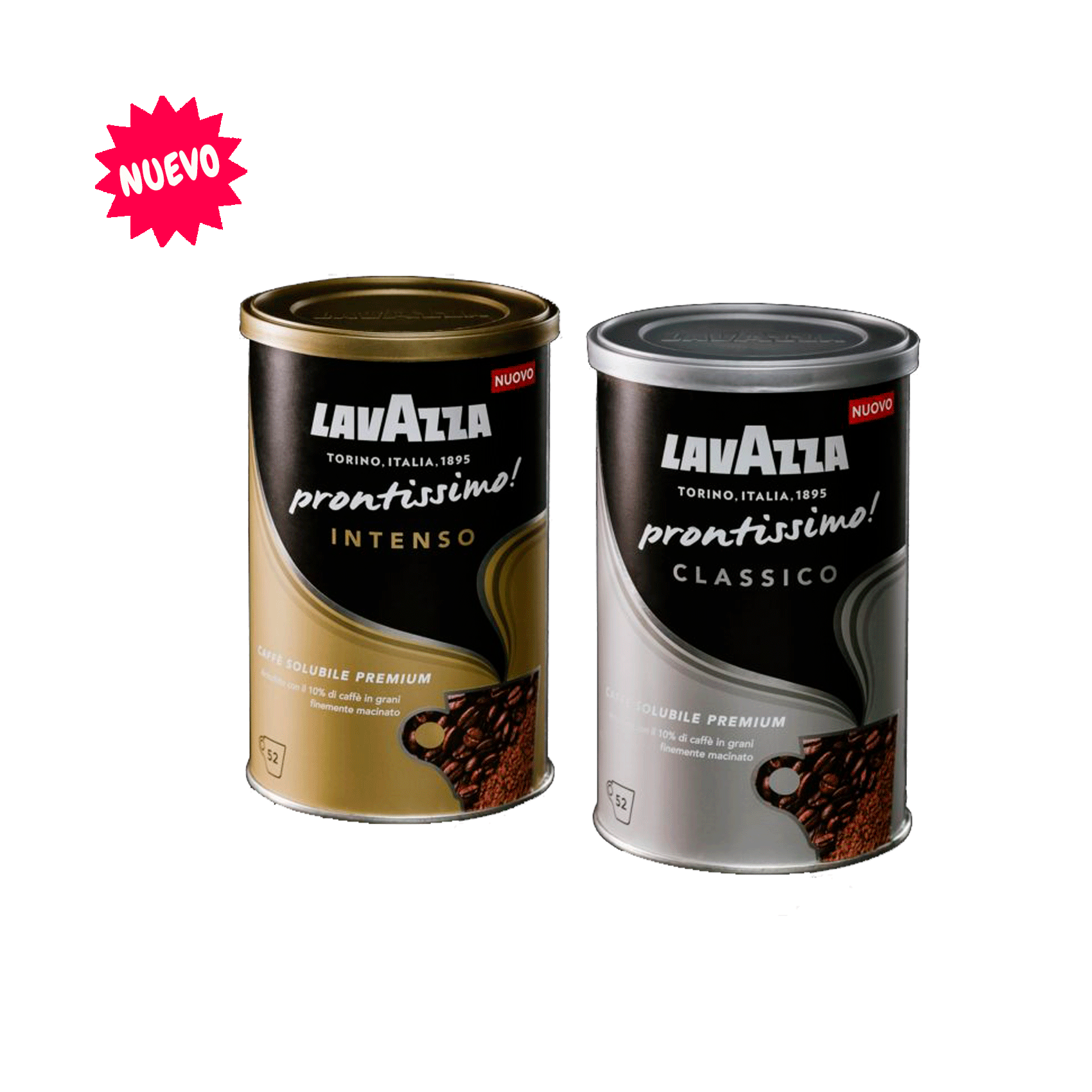 Pack 2 variedades de café Italiano Instantaneos Lavazza Prontissimo - Nos  gusta el café Chile ☕