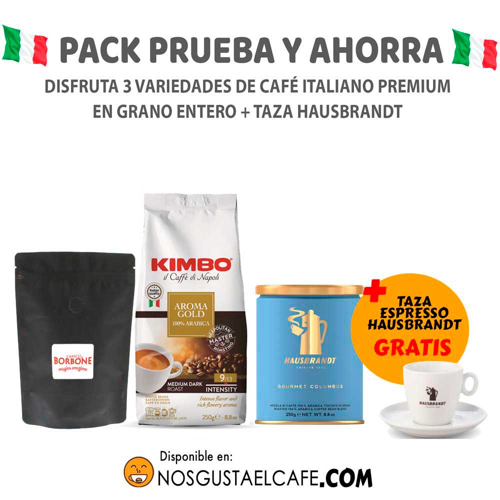 ☕️ Pack Cafetera Italiana 3T + Café Especialidad + Tazas