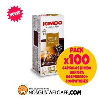 Cafetera Nespresso Inissia Negra 0,7 litros + Espumador Aeroccino + pack 40  cápsulas Kimbo - Nos gusta el café Chile ☕