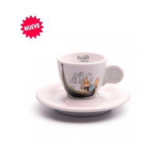Tazón/Mug de café Lavazza porcelana resistente blanca - Nos gusta el café  Chile ☕