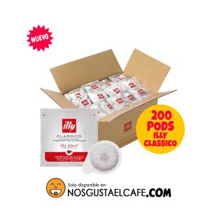 Pack 200 Pods E.S.E. Café Italiano Illy Classic