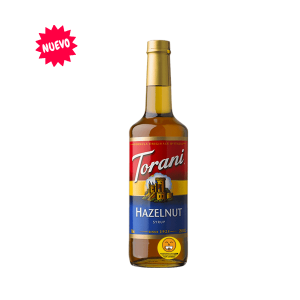 Syrup Torani sabor avellana, botella de 750 ml