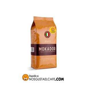 Café italiano Mokador Brio 1 Kg en grano