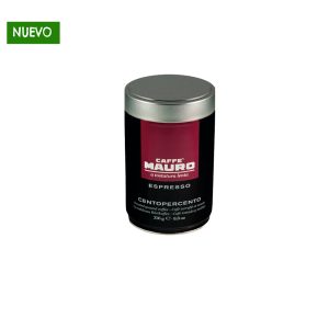Café Mauro Centopercento 100% arábica, 250 gramos, molido
