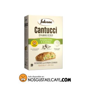 Galletas italianas Cantucci Falcone, pistacho y limón, 200 grs.