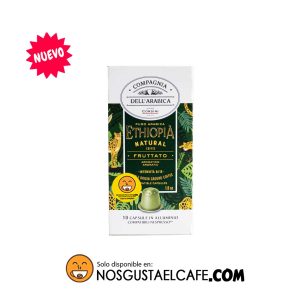 10 Cápsulas Nespresso Compatibles Ethiopia Corsini Compagnia D'ella Arabica