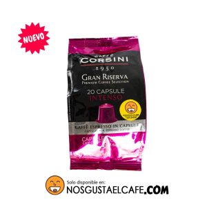 20 Cápsulas café Corsini Gran Reserva Intenso, Nespresso Compatibles