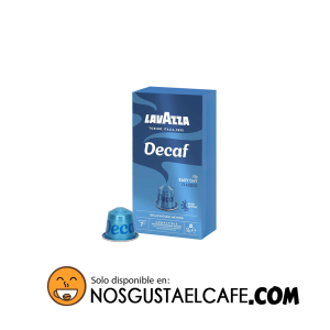 10 Cápsulas Lavazza Descafeinadas Nespresso compatibles