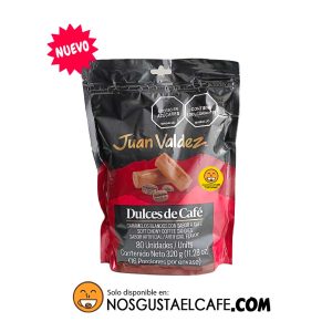 Caramelos masticables de café Juan Valdez 80 unidades