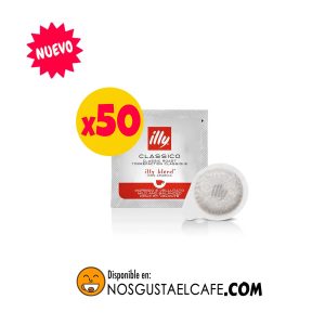 Pack 50 Pods E.S.E. Café Italiano Illy Classic