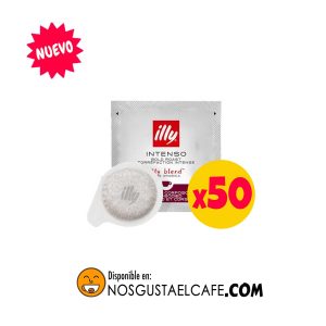 Pack 50 Pods E.S.E. Café Italiano Illy Intenso