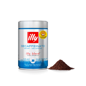 Café Italiano Illy Descafeinado Molido Lata De 250 Grs
