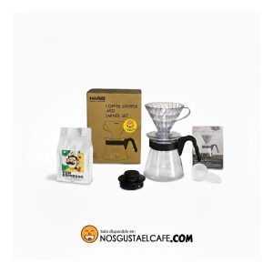Pack Coffee Lover: Kit Hario V60 + Café Don Espresso