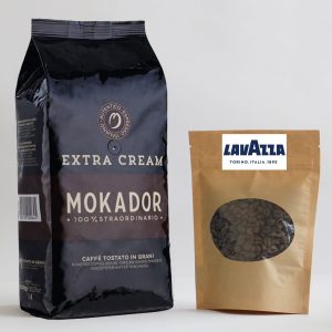 Café Mokador Extra Cream 1 Kg  + 100 grs. Lavazza en grano