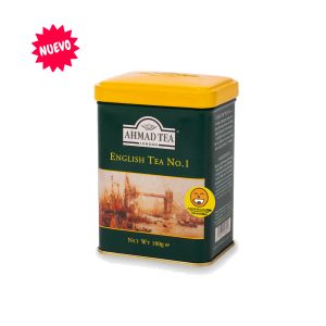 Caja de té inglés en hojas de colección Ahmad English Tea No. 1, 100 gramos