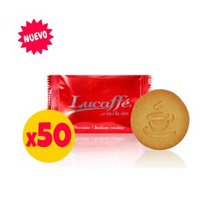 Pack 50 galletas italianas individuales Lucaffè