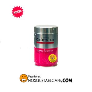 Café Corsini Gran Reserva, molido, lata de 250 grs.
