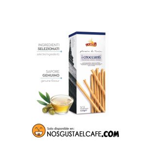 Grissini italiano La Mole croccanti, Aceite de Oliva, 120g