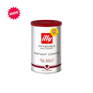 Nueva variedad café italiano Illy Intenso, instantáneo, lata de 95 gramos