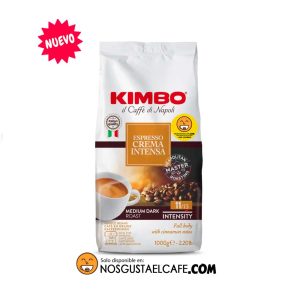 Café Kimbo Espresso Crema Intensa, 1 Kg en grano entero