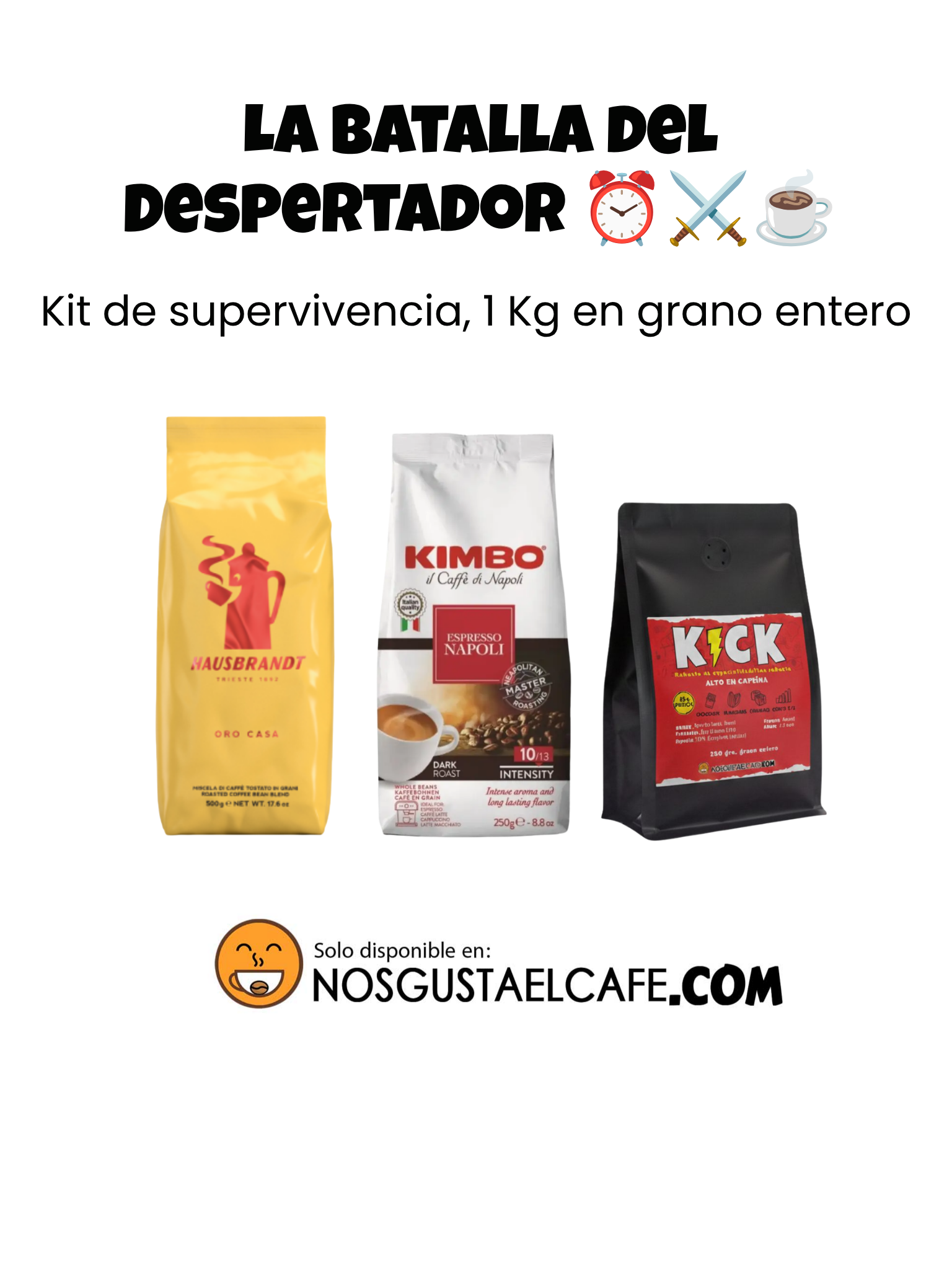 Pack prueba y ahorra!: 1 Kilo en 3 variedades premium en grano