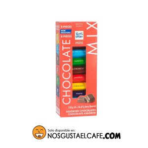 Mini chocolates Ritter Sport, 8 piezas, 133 grs
