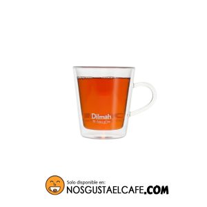 Mug o taza de doble pared Dilmah Endane, borosilicato (180 ml)