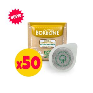 Pack 50 Pods E.S.E. Café napolitano Borbone Oro