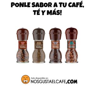 Pack x 4 aderezos saborizantes Kotanyi, molinillo incorporado