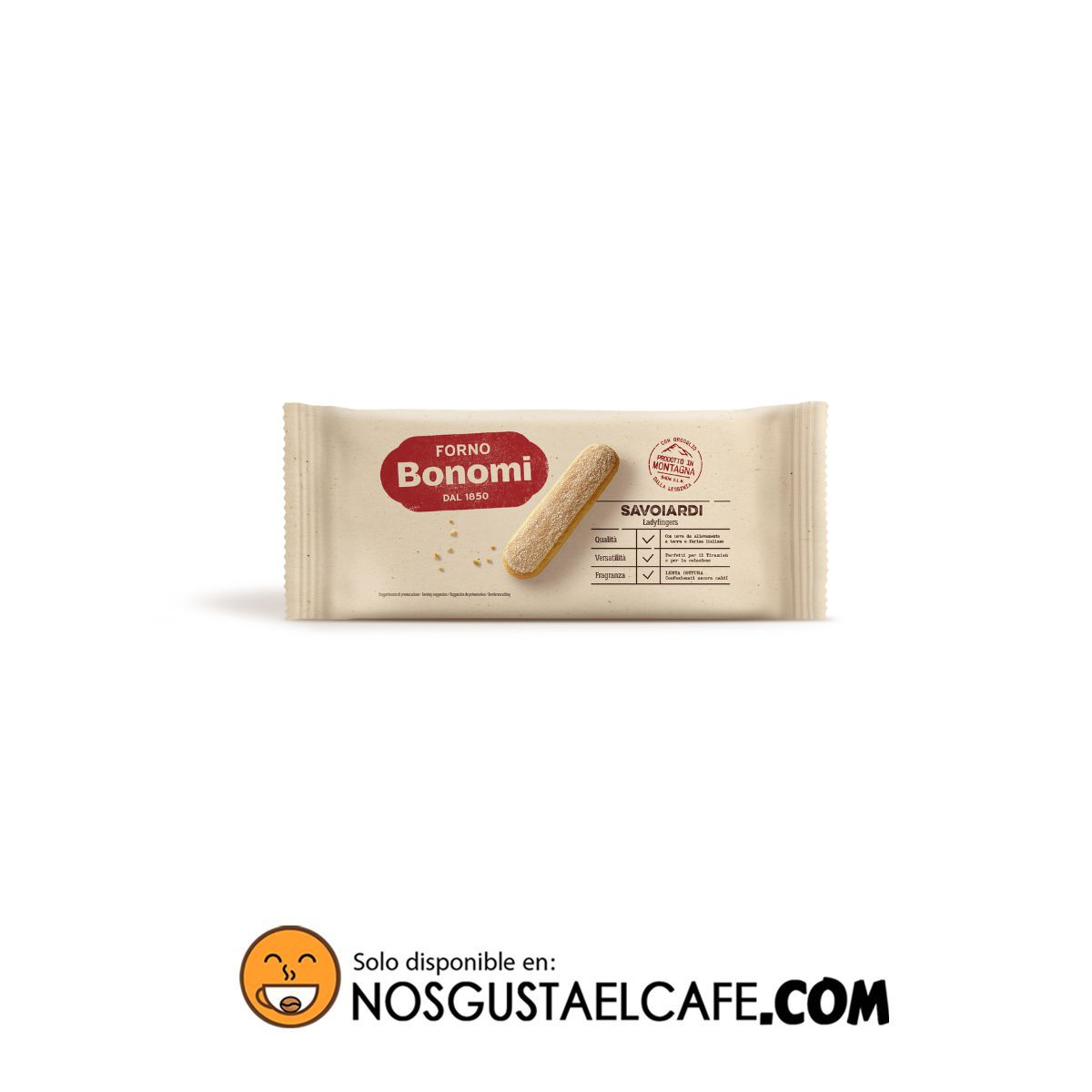 Galletas italianas, Savoiardi, Bonomi200 grs