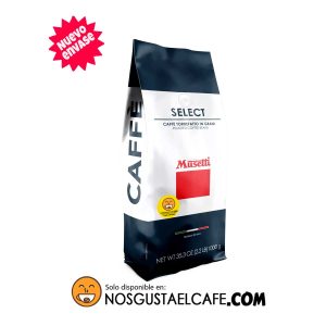 Café italiano Musetti Select Espresso, 1Kg, en grano
