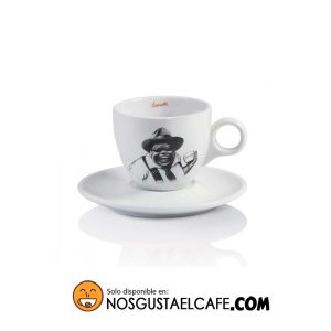 Taza cappuccino Lucaffé, Mr Exclusive Collection, blanca200 ml