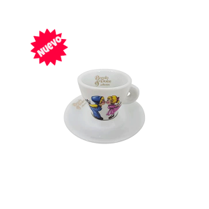 Taza Lucaffé tamaño espresso, edición Piccolo e Dolce