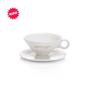 Exclusiva Taza Lucacao & Té Lucaffé porcelana italiana, 150 ml