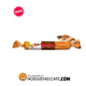 Turrón italiano Vergani recubierto de chocolate 100 grs.