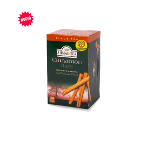 Té Ahmad Canela/Cinnamon Haze, caja de 20 bolsas
