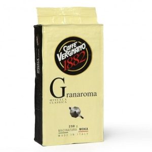 Café italiano Vergnano Granaroma molido 250 grs