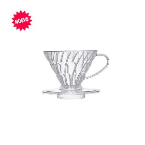 Dripper Hario V60 01 Acrílico transparente