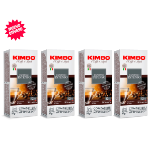 Pack 40 Cápsulas Kimbo Intenso Para Nespresso®