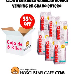 6 Kg Kimbo Espresso Audace Vending en grano