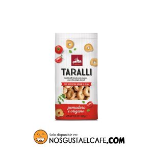 Taralli  tomate y orégano, formato snack 200 gramos
