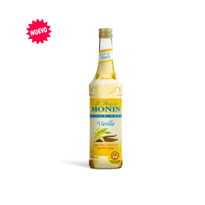 Syrup vainilla Monin Sugar free, botella de 750 ml